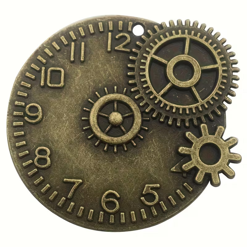 Steampunk - 30db Antik Bronz Keverék Csontváz
