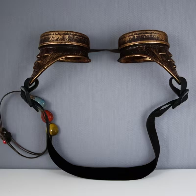 4 darabos Steampunk stílusú dekoratív tükrös készlet