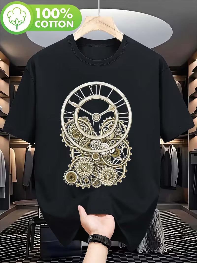 Steampunk -  óra póló UNISEX