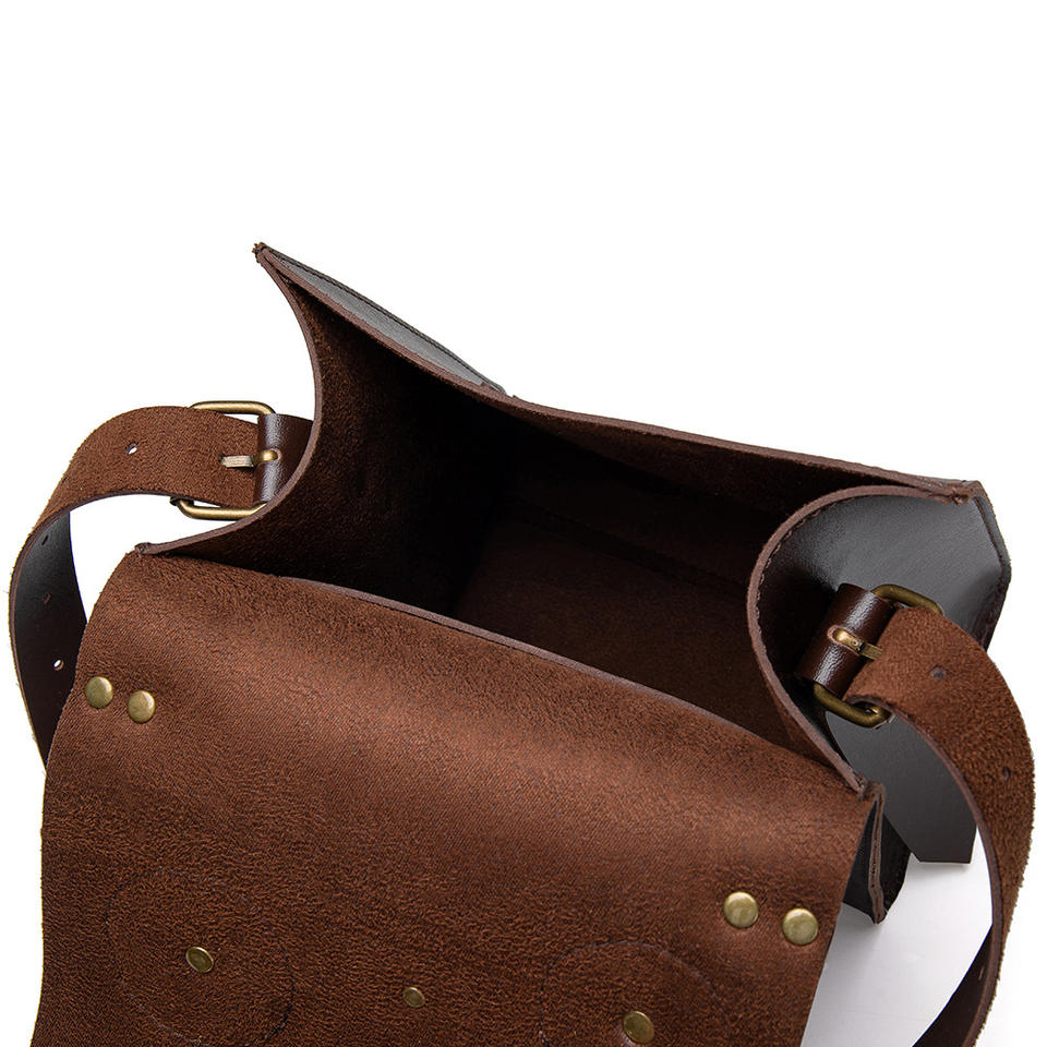 Steampunk - Táska, barna, vegánbőr