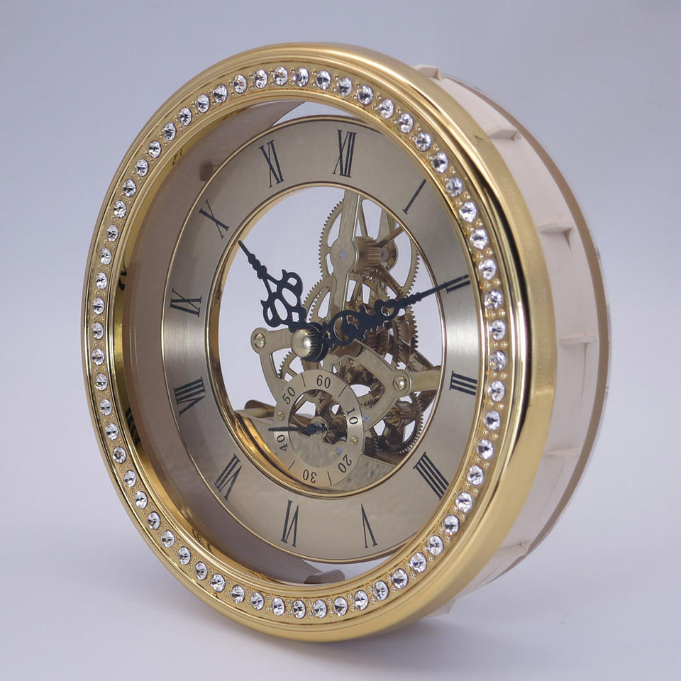 Steampunk - Kvarcóra, fali,süllyeszthető 148mm, skeleton