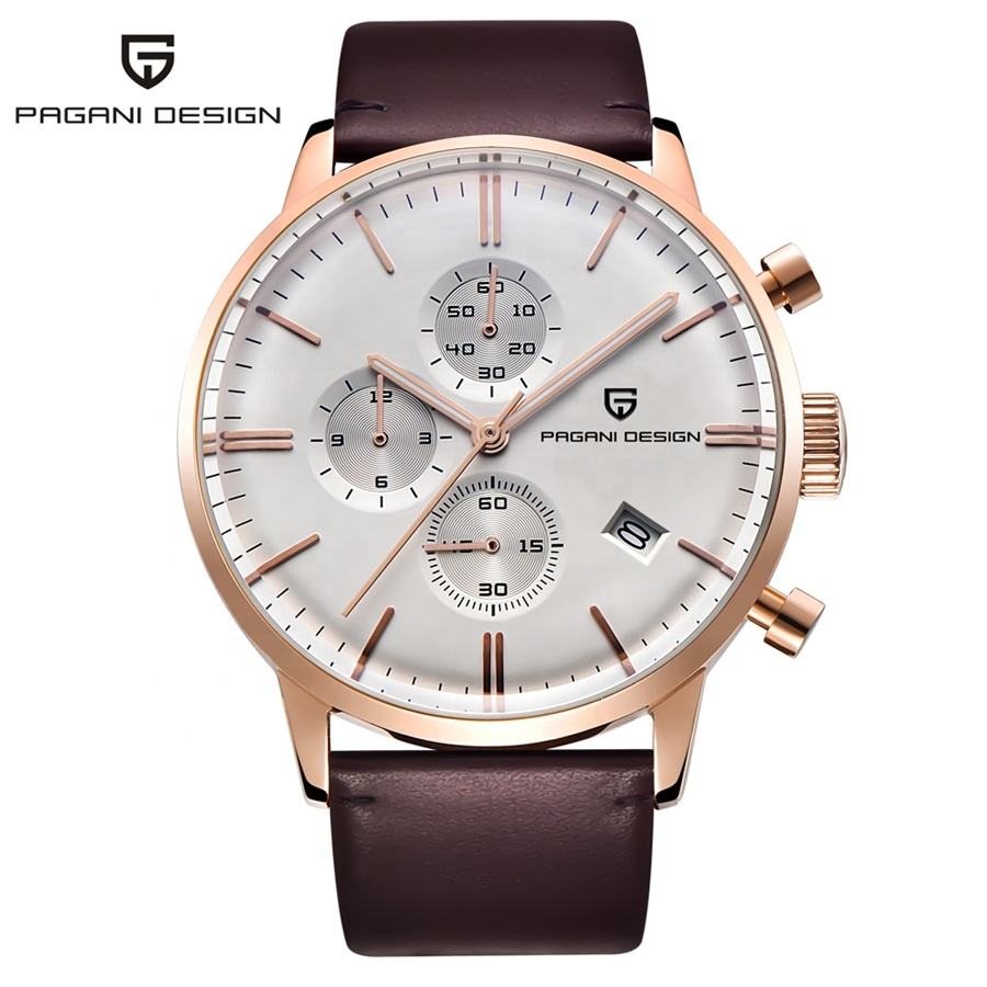 Steampunk - Pagani Design, sport kronográf karóra, acél