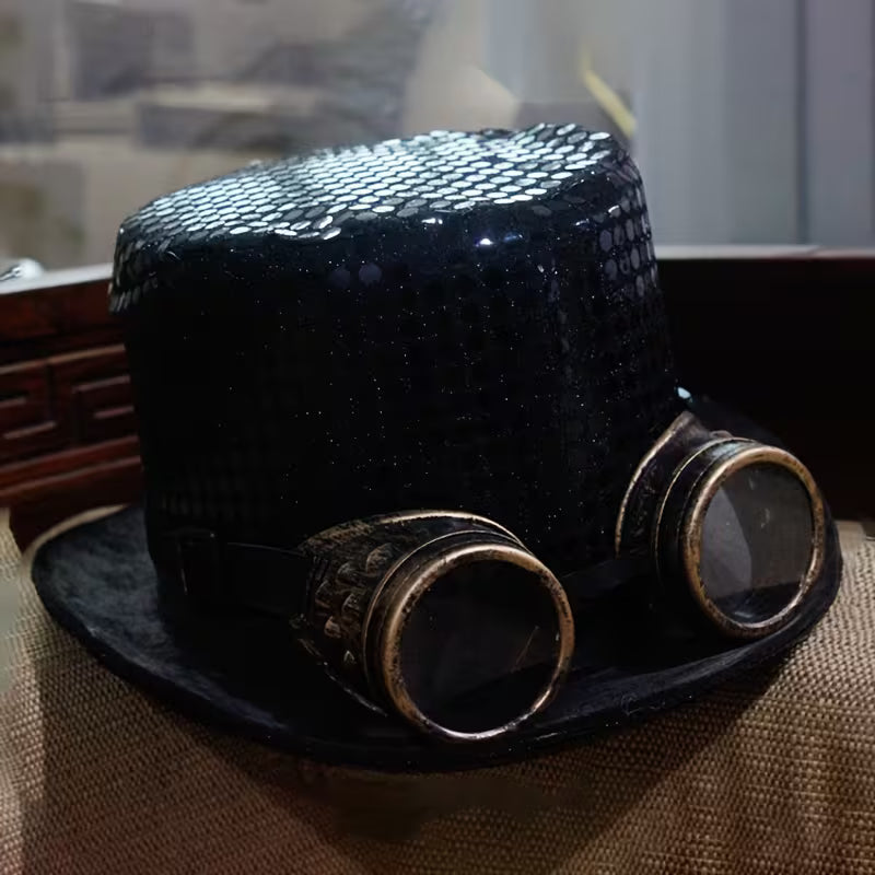 4 darabos Steampunk stílusú dekoratív tükrös készlet